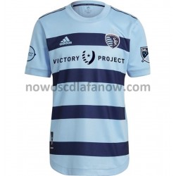 Koszulka Sporting Kansas City Domowy Komplet 2021-2022 Krótkie Rękawy