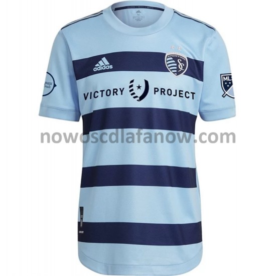 Koszulka Sporting Kansas City Domowy Komplet 2021-2022 Krótkie Rękawy