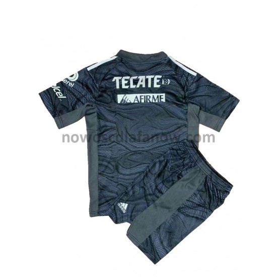 Koszulka Tigres UANL Bramkarskie Dziecięca Trzeci Komplet 2021-2022 Krótkie Rękawy