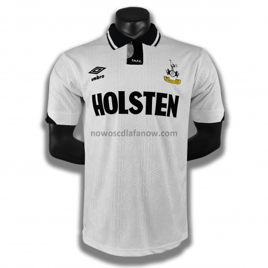 Koszulka Tottenham Hotspur Retro Domowy Komplet 1990 Krótkie Rękawy