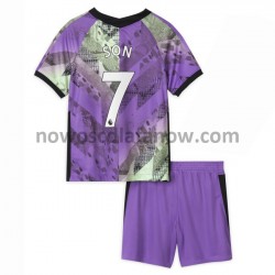 Koszulka Tottenham Hotspur Son Heung-min 7 Dziecięca Trzeci Komplet 2021-2022 Krótkie Rękawy