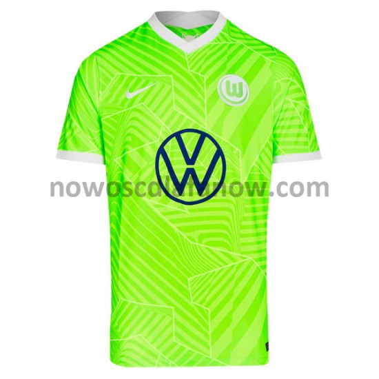 Koszulka VFL Wolfsburg Domowy Komplet 2021-2022 Krótkie Rękawy