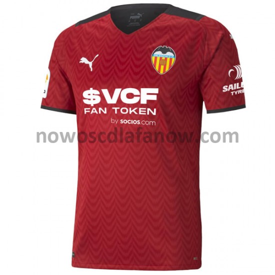 Koszulka Valencia CF Wyjazdowy Komplet 2021-2022 Krótkie Rękawy