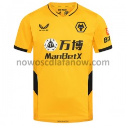 Koszulka Wolverhampton Wanderers Domowy Komplet 2021-2022 Krótkie Rękawy