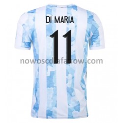 Koszulka Reprezentacja Argentyny Di Maria 11 Domowy Komplet 2021 Krótkie Rękawy
