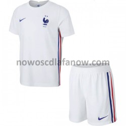 Koszulka Reprezentacja Francji Dziecięca Wyjazdowy Komplet Euro 2020 Krótkie Rękawy