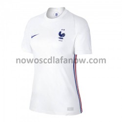 Koszulka Reprezentacja Francji Damska Wyjazdowy Komplet Euro 2020 Krótkie Rękawy