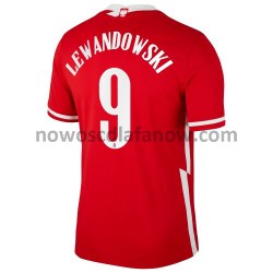 Koszulka Reprezentacja Polski Robert Lewandowski 9 Wyjazdowy Komplet Euro 2020 Krótkie Rękawy