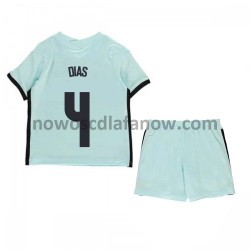 Koszulka Reprezentacja Portugalii Ruben Dias 4 Dziecięca Wyjazdowy Komplet Euro 2020 Krótkie Rękawy