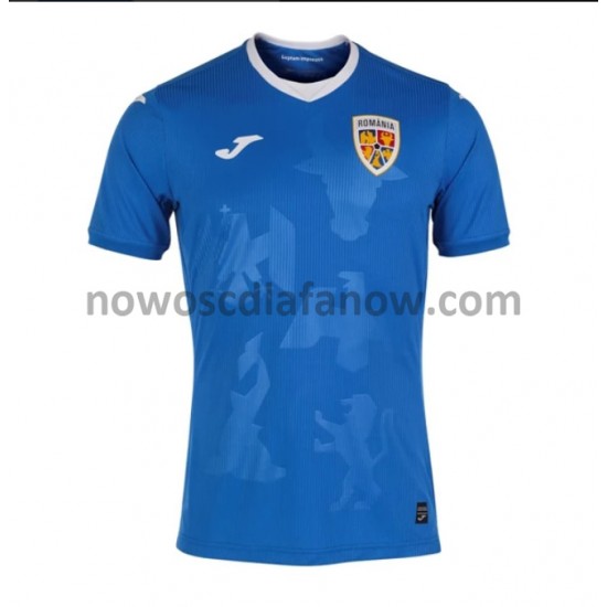 Koszulka Reprezentacja Rumunii Wyjazdowy Komplet 2021 Krótkie Rękawy