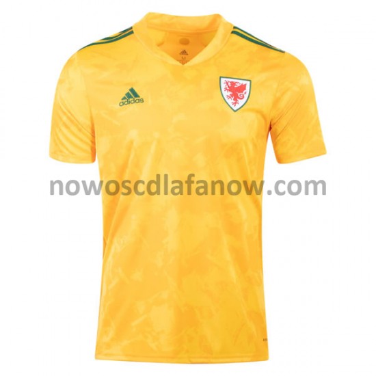 Koszulka Reprezentacja Walii Wyjazdowy Komplet Euro 2020 Krótkie Rękawy