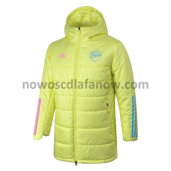 Arsenal Męska Kurtka Zimowa Żółty
