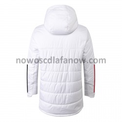 São Paulo Męska Kurtka Zimowa Biały