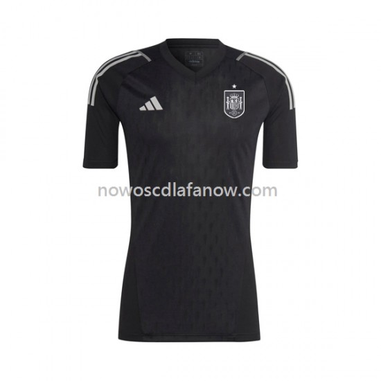 Koszulka Reprezentacja Hiszpanii Bramkarskie Męska Domowy Komplet 2022 Krótkie Rękawy