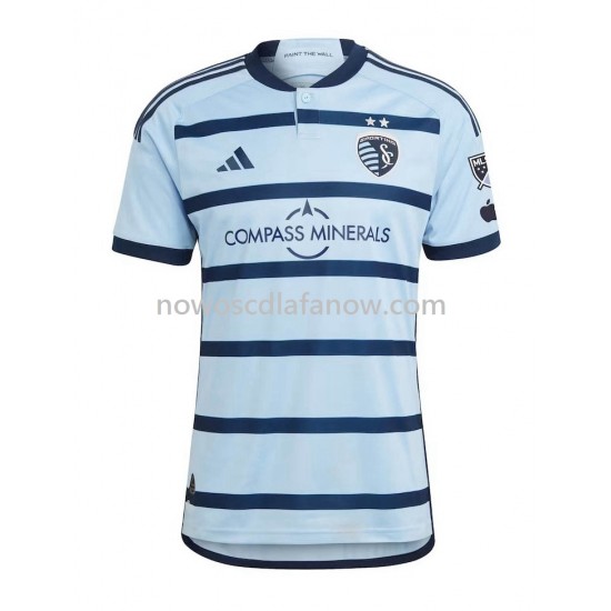 Koszulka Sporting Kansas City Męska Domowy Komplet 2023-2024 Krótkie Rękawy
