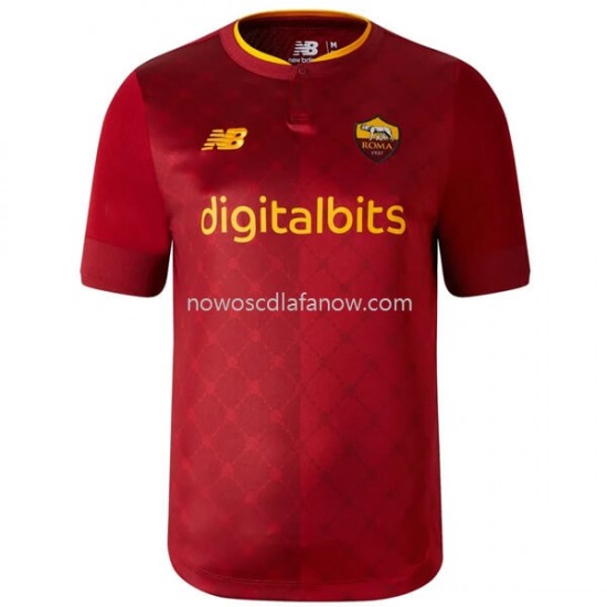 Koszulka AS Roma Domowy Komplet 2022-2023 Krótkie Rękawy