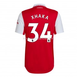 Koszulka Arsenal Xhaka 34 Domowy Komplet 2022-2023 Krótkie Rękawy