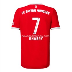 Koszulka Bayern Monachium Gnabry 7 Domowy Komplet 2022-2023 Krótkie Rękawy