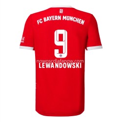 Koszulka Bayern Monachium Lewandowski 9 Domowy Komplet 2022-2023 Krótkie Rękawy