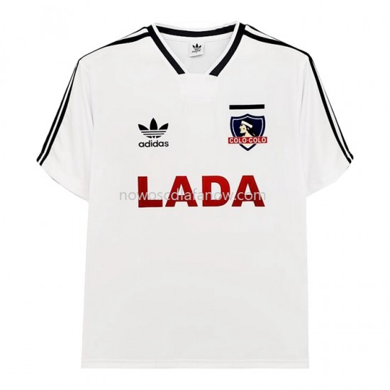 Koszulka Colo-Colo Domowy Komplet 1991 Krótkie Rękawy