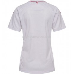 Koszulka Reprezentacja Danii Damska Wyjazdowy Komplet 2022 Krótkie Rękawy