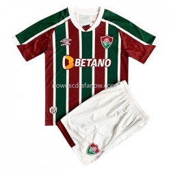 Koszulka Fluminense Dziecięca Domowy Komplet 2022-2023 Krótkie Rękawy