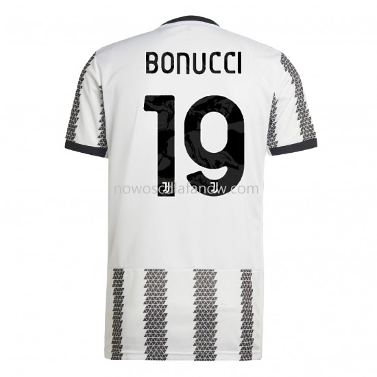 Koszulka Juventus Bonucci 19 Domowy Komplet 2022-2023 Krótkie Rękawy