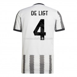 Koszulka Juventus De Ligt 4 Domowy Komplet 2022-2023 Krótkie Rękawy