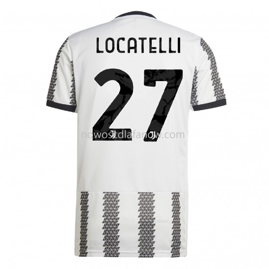 Koszulka Juventus Locatelli 27 Domowy Komplet 2022-2023 Krótkie Rękawy