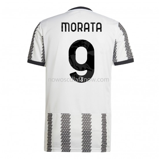 Koszulka Juventus Morata 9 Domowy Komplet 2022-2023 Krótkie Rękawy