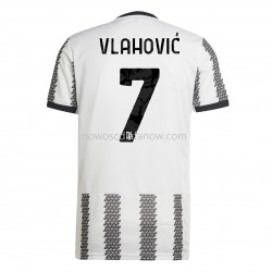 Koszulka Juventus Vlahovic 7 Domowy Komplet 2022-2023 Krótkie Rękawy