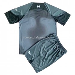 Koszulka Liverpool Bramkarskie Dziecięca Wyjazdowy Komplet 2022-2023 Krótkie Rękawy