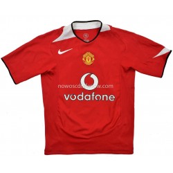 Koszulka Manchester United Domowy Komplet 2004-2006 Krótkie Rękawy