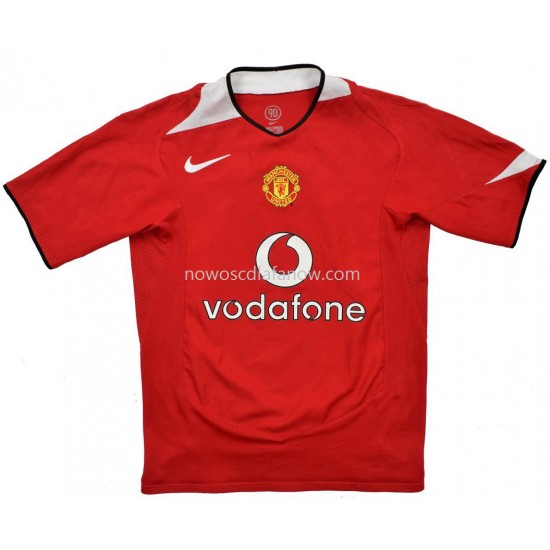 Koszulka Manchester United Domowy Komplet 2004-2006 Krótkie Rękawy