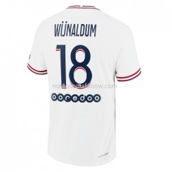 Koszulka Paris Saint-Germain Georginio Wijnaldum 18 Czwarty Komplet 2021-2022 Krótkie Rękawy