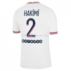 Koszulka Paris Saint-Germain Hakimi 2 Czwarty Komplet 2021-2022 Krótkie Rękawy