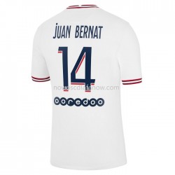 Koszulka Paris Saint-Germain Juan Bernat 14 Czwarty Komplet 2021-2022 Krótkie Rękawy