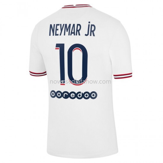 Koszulka Paris Saint-Germain Neymar Jr 10 Czwarty Komplet 2021-2022 Krótkie Rękawy