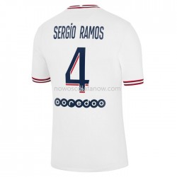 Koszulka Paris Saint-Germain Sergio Ramos 4 Czwarty Komplet 2021-2022 Krótkie Rękawy
