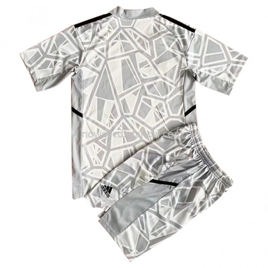 Koszulka RB Leipzig Bramkarskie Dziecięca Wyjazdowy Komplet 2022-2023 Krótkie Rękawy