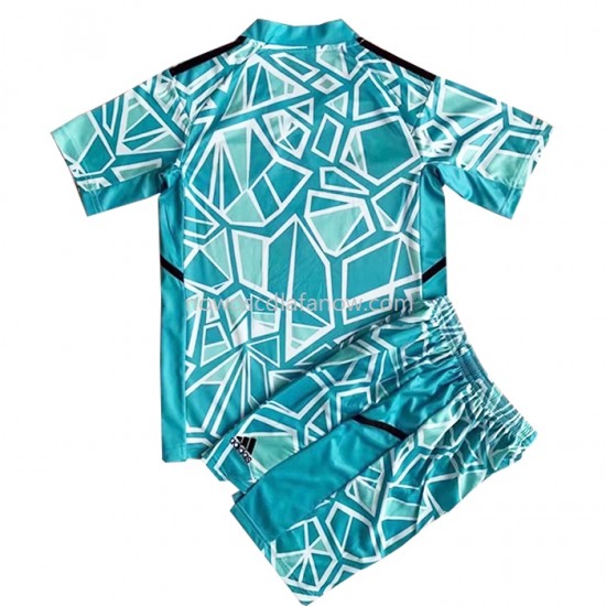 Koszulka RB Leipzig Bramkarskie Dziecięca Domowy Komplet 2022-2023 Krótkie Rękawy