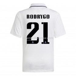 Koszulka Real Madryt Rodrygo 21 Domowy Komplet 2022-2023 Krótkie Rękawy