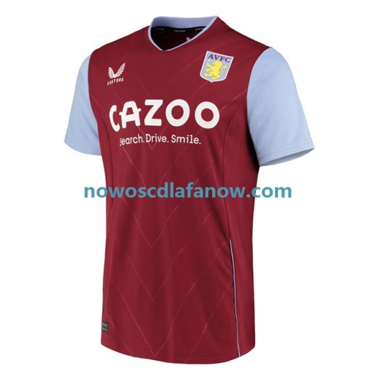 Koszulka Aston Villa Męska Domowy Komplet 2022-2023 Krótkie Rękawy