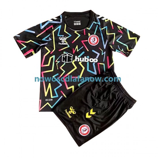 Koszulka Bristol City Bramkarskie Dziecięca Domowy Komplet 2022-2023 Krótkie Rękawy