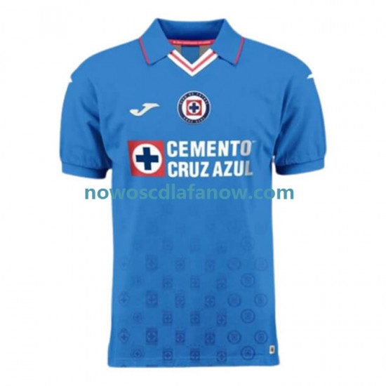 Koszulka Cruz Azul Męska Domowy Komplet 2022-2023 Krótkie Rękawy