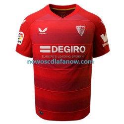 Koszulka Sevilla FC Męska Wyjazdowy Komplet 2022-2023 Krótkie Rękawy