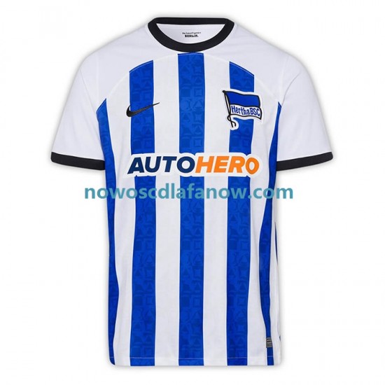 Koszulka Hertha BSC Męska Domowy Komplet 2022-2023 Krótkie Rękawy