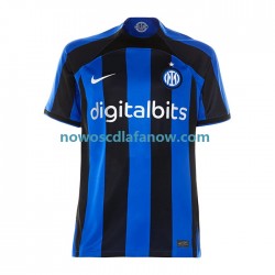Koszulka Inter Mediolan Męska Domowy Komplet 2022-2023 Krótkie Rękawy
