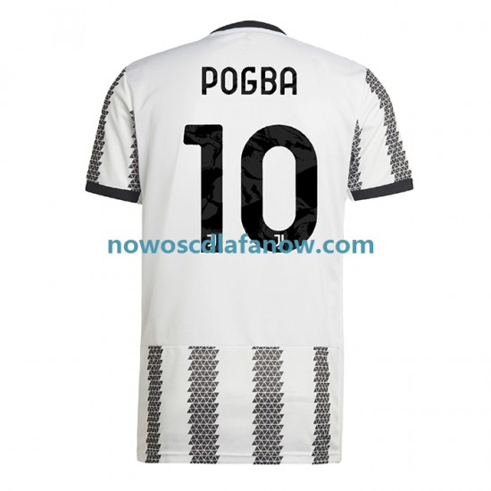 Koszulka Juventus Pogba 10 Męska Domowy Komplet 2022-2023 Krótkie Rękawy
