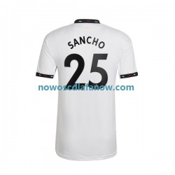 Koszulka Manchester United Jadon Sancho 25 Męska Wyjazdowy Komplet 2022-2023 Krótkie Rękawy